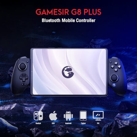 จอยเกมไร้สาย GAMESIR G8 PLUS - สีดำ_1
